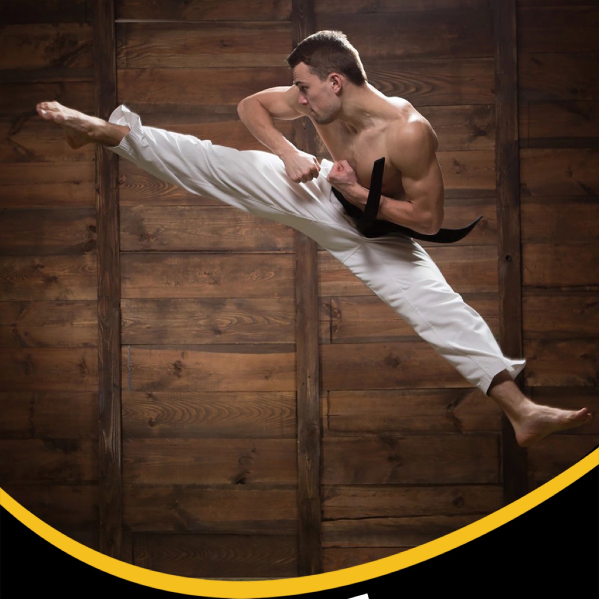 Taekwondo training
